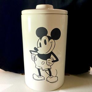 Disney Mickey Mouse Canister Cookie Jar ~Mickey And Friends Collection~ NEW